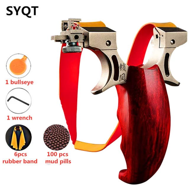 Outdoor Hunting News - 新しいステンレス鋼のパチンコの木のハンドル,singshot,チタン合金,アウトドアハンティングに適しています,強力なcatplut