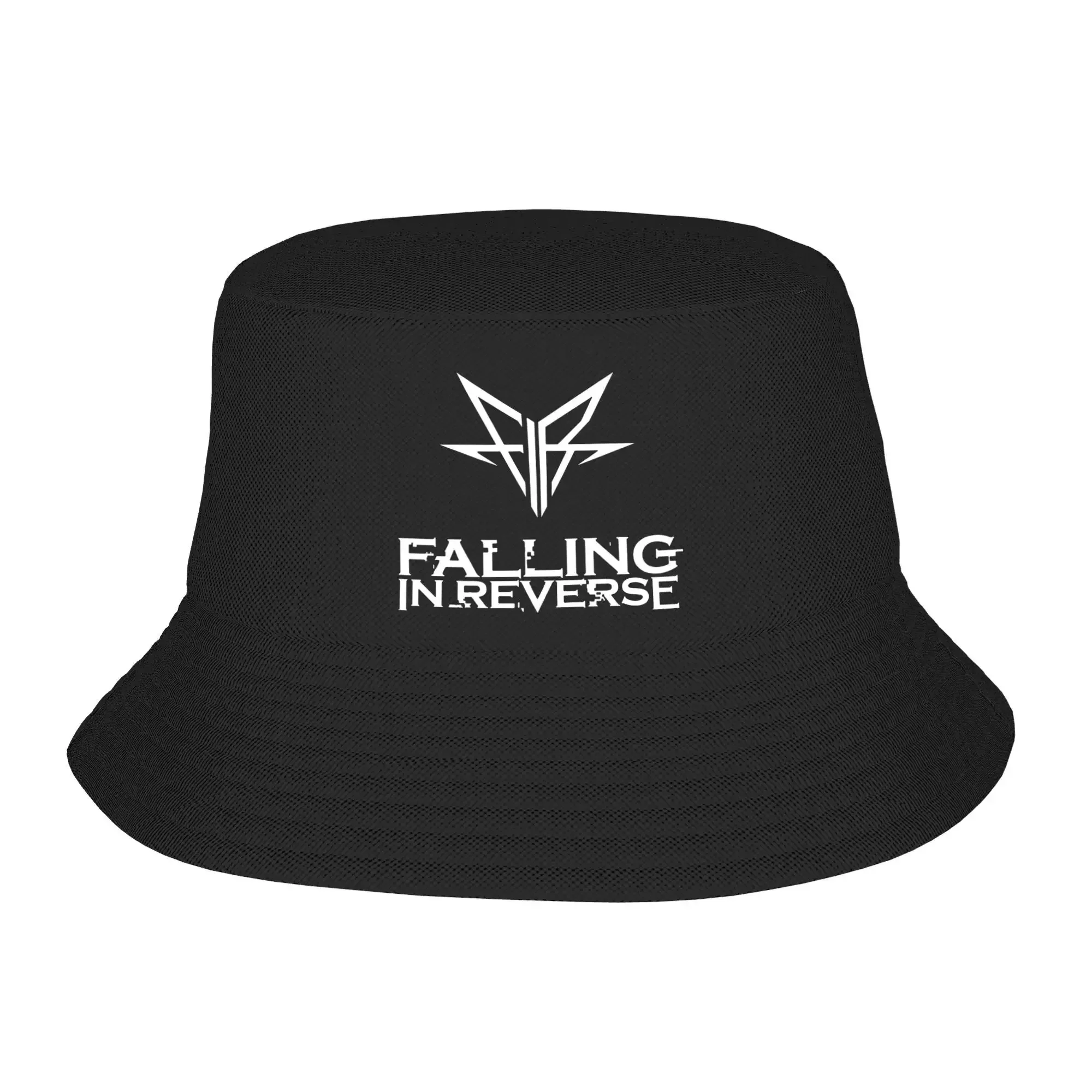 Outdoor Hunting Logo - 2026 ユニセックス フォーリングインリバース バケットハット ロゴ付き ポータブル