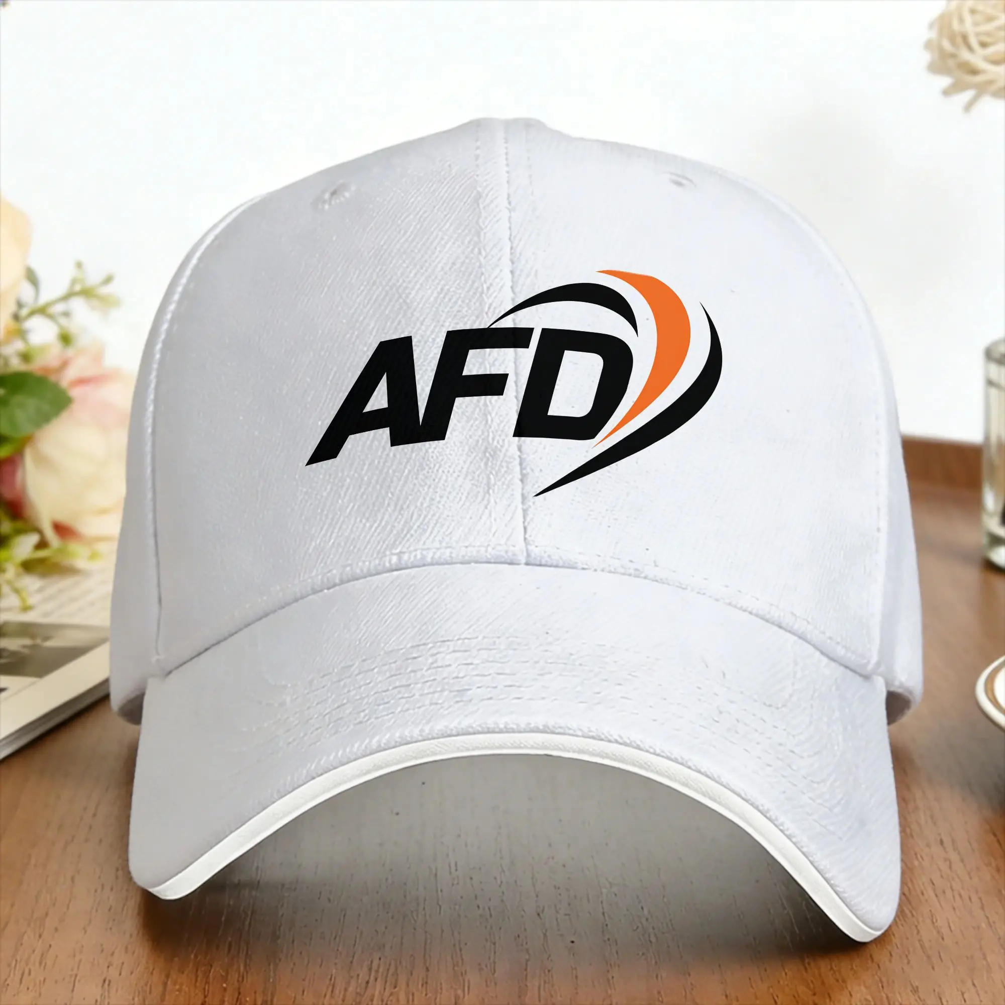Outdoor Hunting Logo - サンベースボールキャップ代替品 Afd ドイツ AFD ドイツロゴプリントトラッカーハット高品質 Y2k