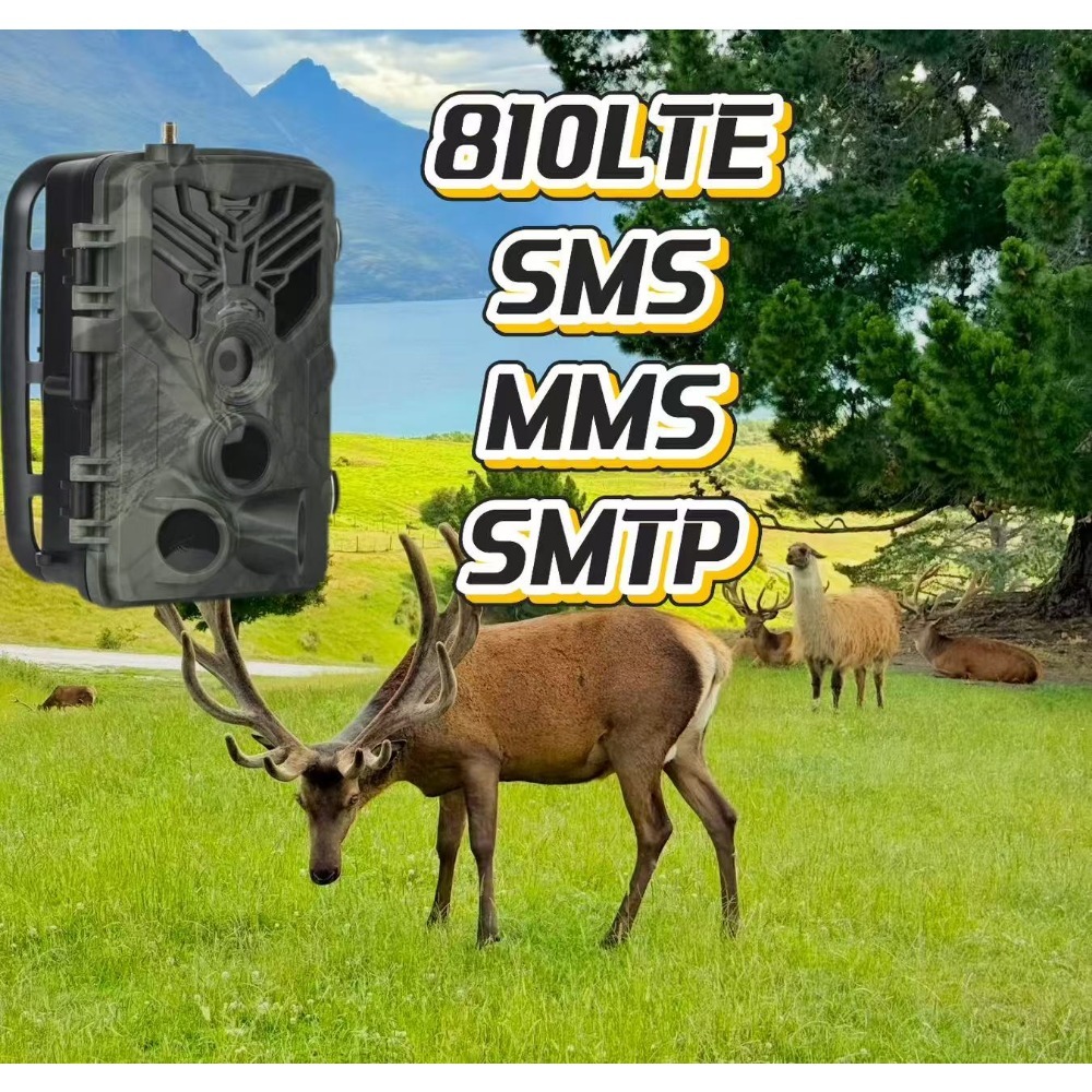Outdoor Hunting Camera Wireless - SuntekCam HC-810LTE 20MP トレイルカメラ 屋外野生動物 IP65