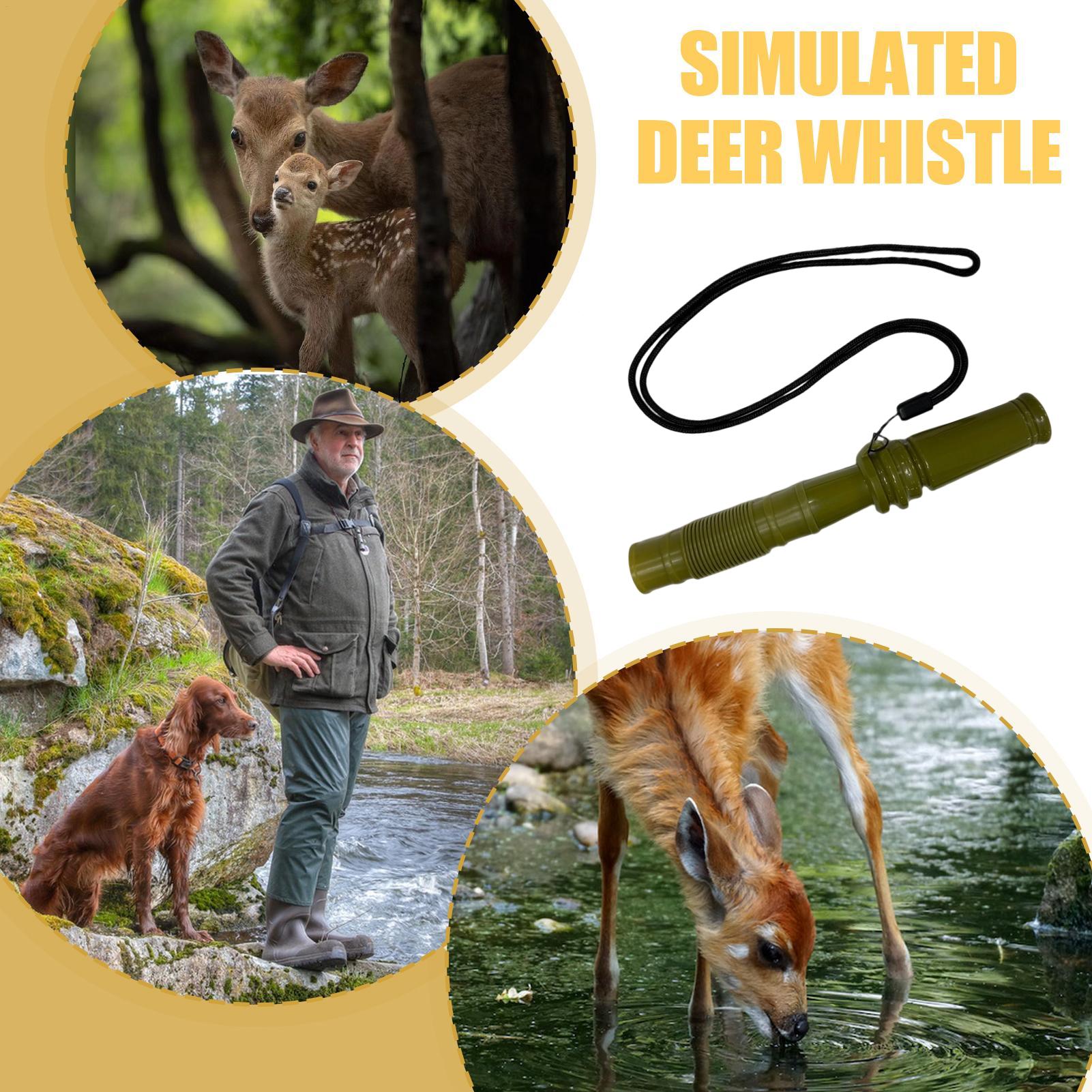 Outdoor Hunting Youtube - 鹿狩り用のガラガラする角リアルな調節可能な長持ちするアウトドア用品鹿のうなり声チューブスポーツビーチ旅行用