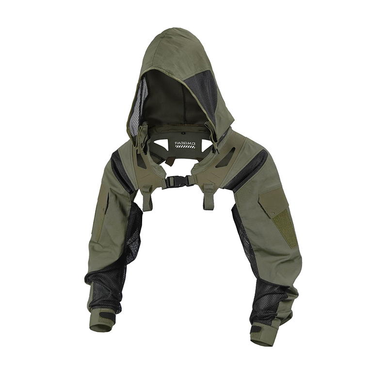 Hunting Outdoor Jacket - DMgear オリジナルデザインタクティカルコートジャケットフード長袖迷彩服通気性快適な狩猟アウトドア