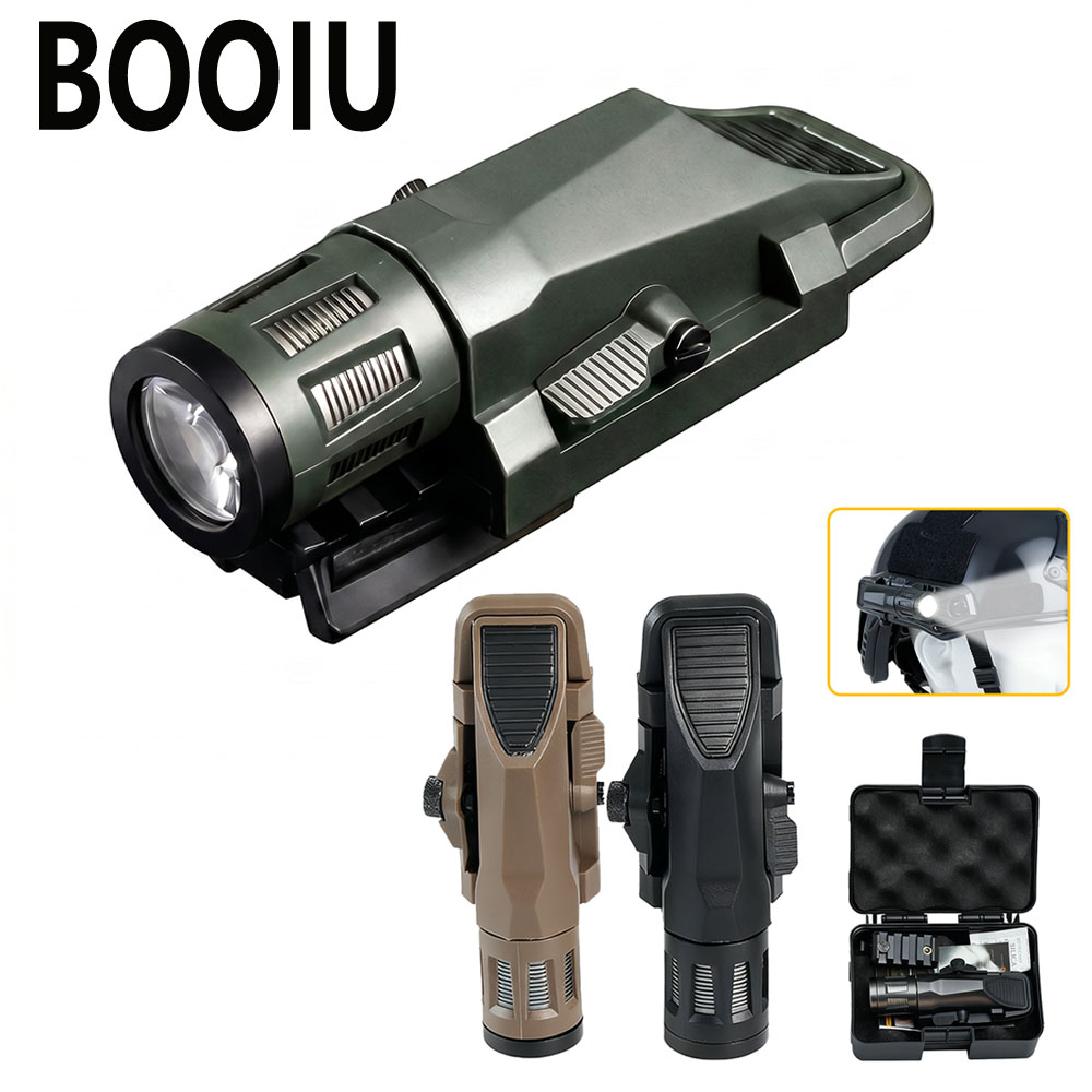 Outdoor Hunting Lights - BOOIU 戦術懐中電灯 400 ルーメン WML-G2 ストロボ