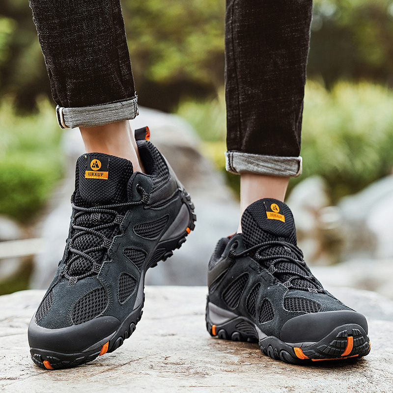HIKEUP 新ノンスリップ耐摩耗性メンズアウトドアハイキン - Outdoor Hunting News のレビューと価格