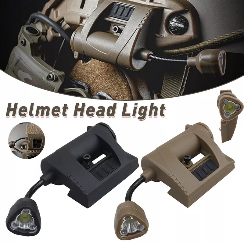 戦術的なLEDヘルメットライト,ハンティング懐中電灯,キャン - Outdoor Hunting Lights のレビューと価格