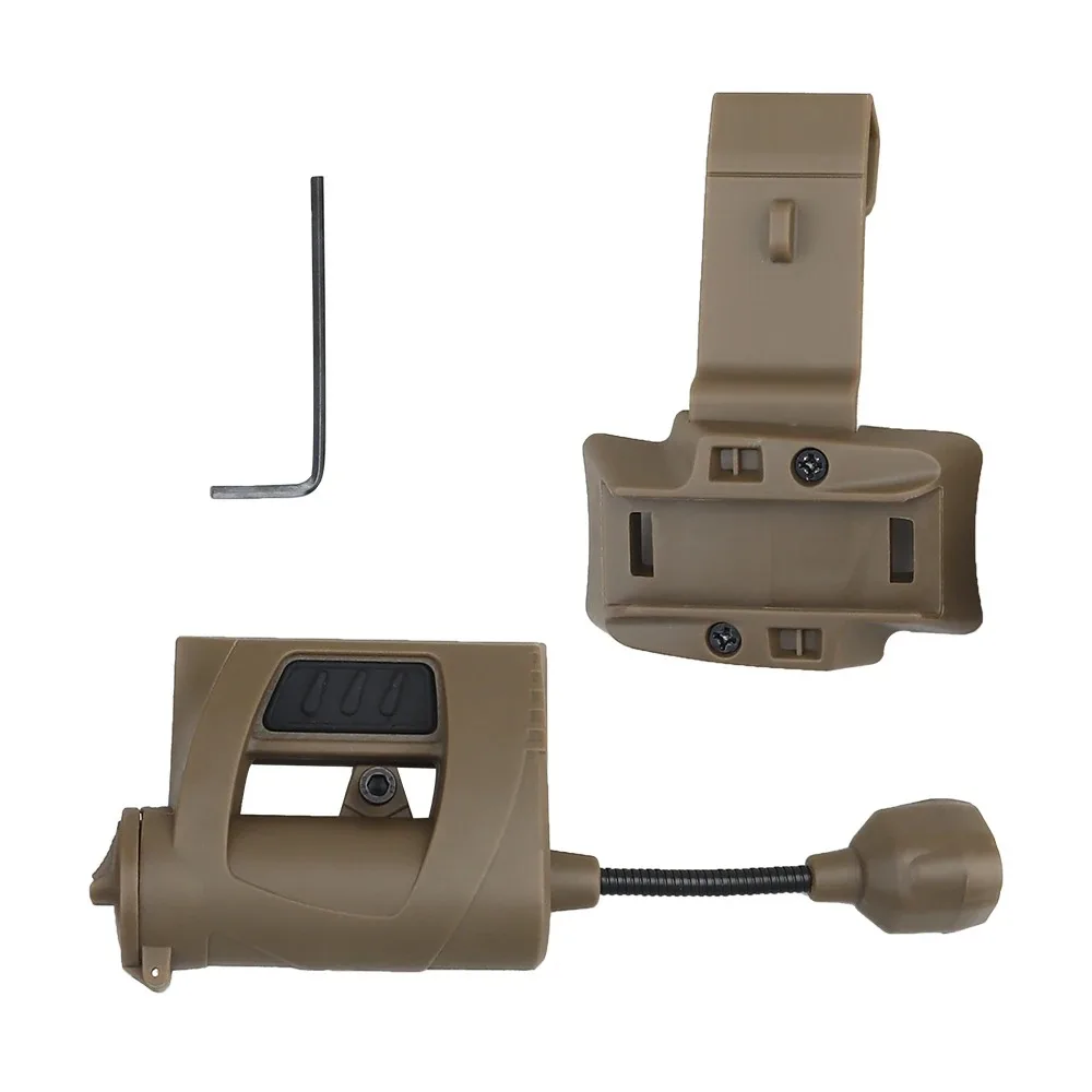 戦術的なLEDヘルメットライト,ハンティング懐中電灯,キャン - Outdoor Hunting Lights のレビューと価格