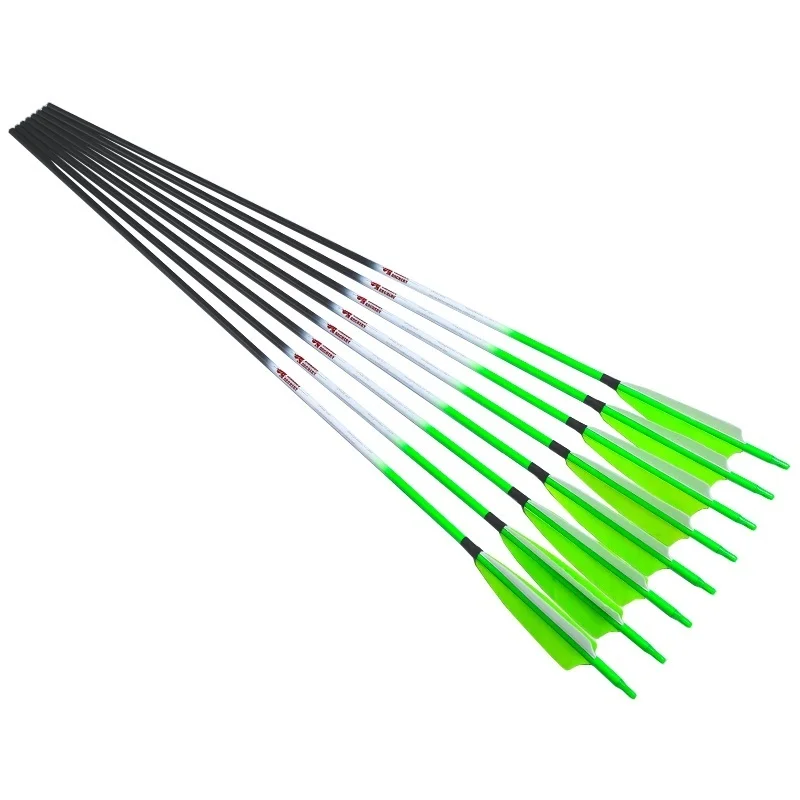 リンクボーイ アーチェリー グリーンカーボン ハンティングア - Arrow Carbon Shaft のレビューと価格