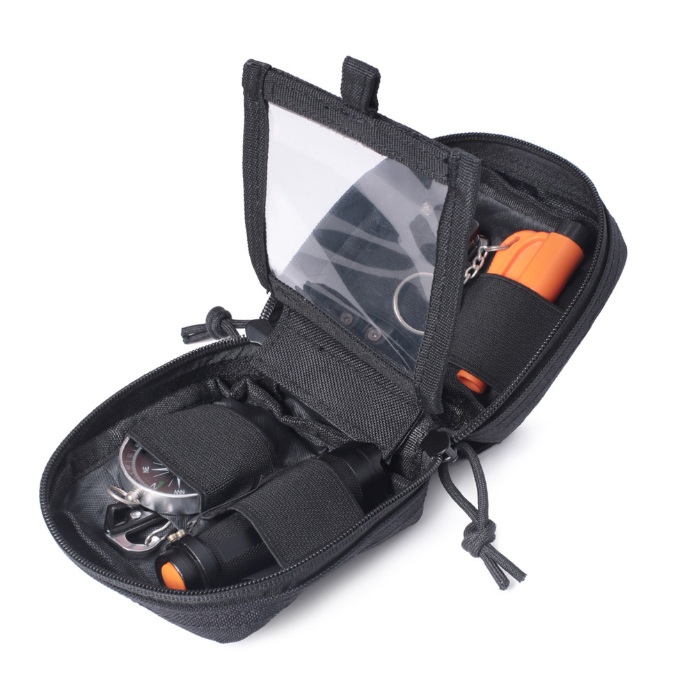 戦術 EDC マイクロモールユーティリティポーチミニナイフコ - Hunting Outdoors Card のレビューと価格