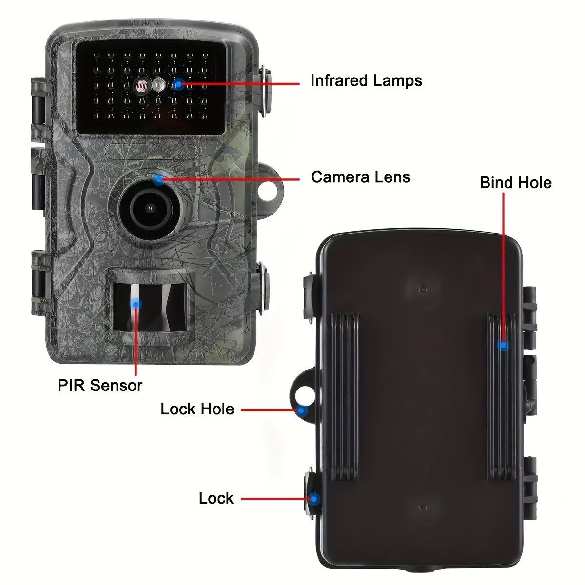 屋外狩猟用トレイルカメラ 1080P PIR 15M 狩猟用 - Outdoor Hunting Camera Wireless のレビューと価格