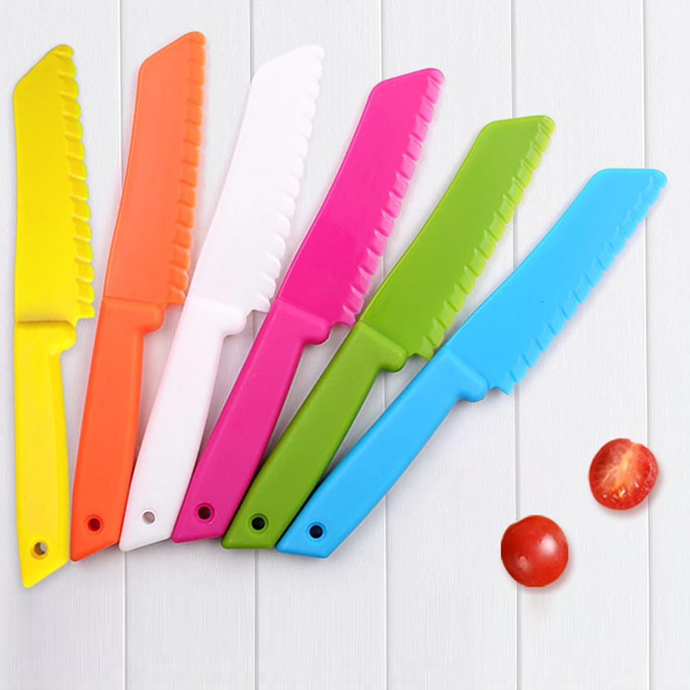 1pc プラスチックキッチンツール子供のためのまな板ナイフ子 - Outdoor Hunting Kitchen のレビューと価格