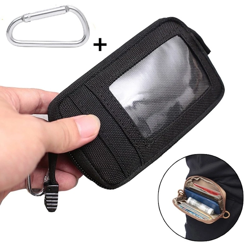 戦術的な財布カードバッグ防水カードキーホルダーマネーポーチパ - Hunting Outdoors Card のレビューと価格