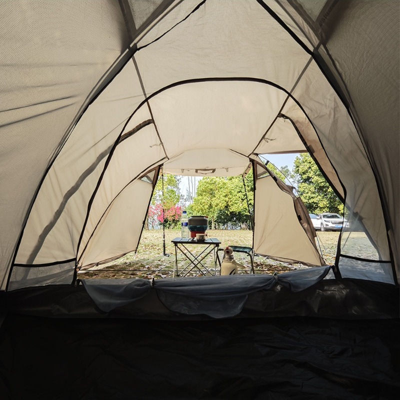 屋外耐火ホットテント 2人用 防水拡張ドームテント スノース - Outdoor Hunting Tent のレビューと価格