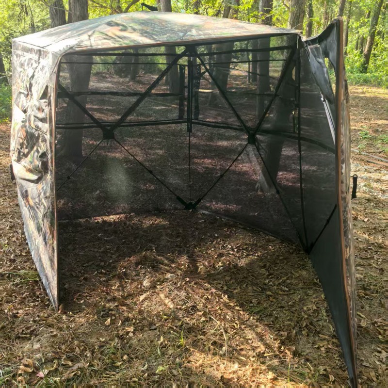 屋外キャンプ用2～3人用自動迷彩テント、携帯型、鳥観察、観戦 - Outdoor Hunting Tent のレビューと価格