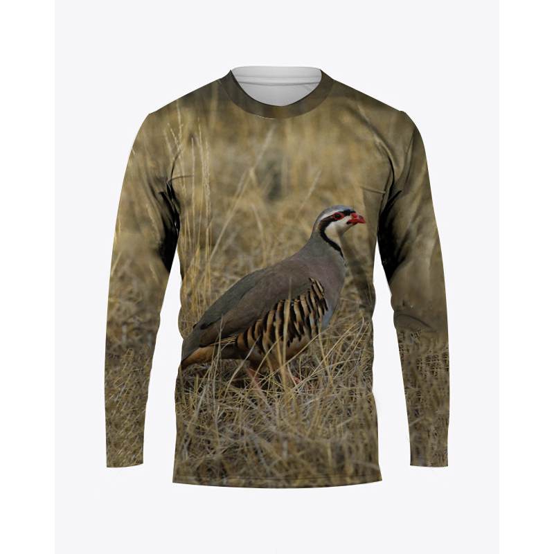 男性用長袖ラウンドネックセーター,カジュアルなカモフラージュ - Hunting Quail のレビューと価格