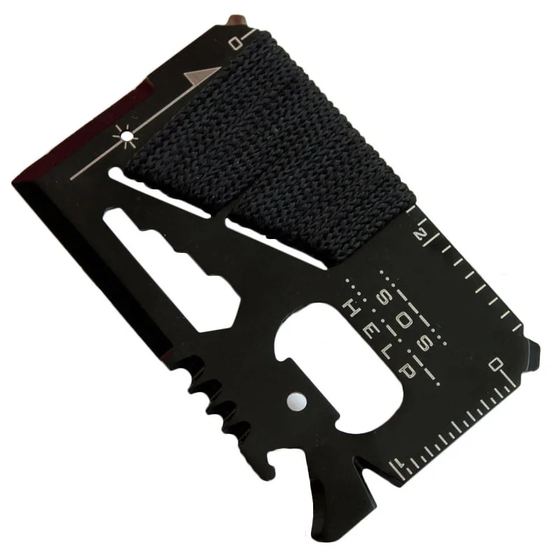 EDC クレジットカード多機能ポケット狩猟ナイフアウトドアス - Hunting Outdoors Card のレビューと価格