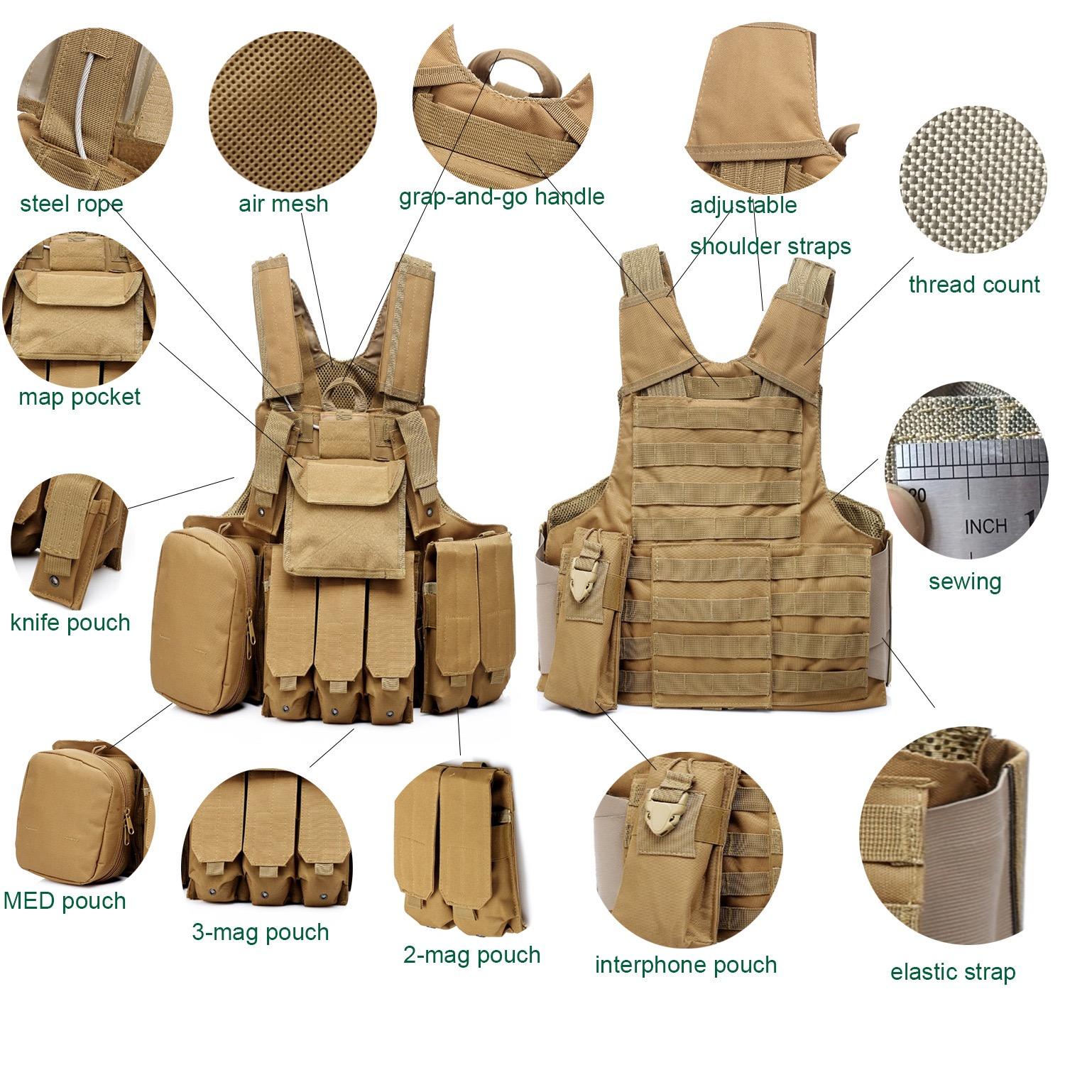 カスタムロゴ入り高品質ポリエステル屋外戦術多機能ハンティング - Outdoor Hunting Logo のレビューと価格
