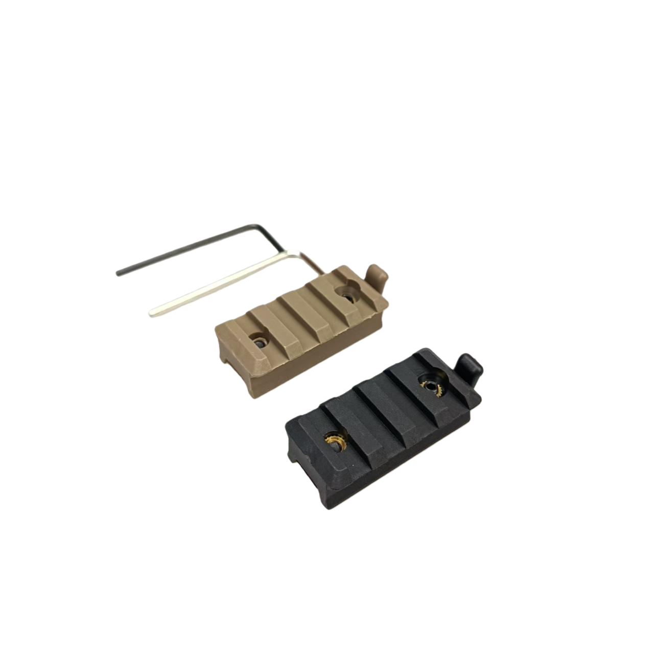 戦術懐中電灯マウント 20 ミリメートル樹脂レール両側スライ - Outdoor Hunting Lights のレビューと価格
