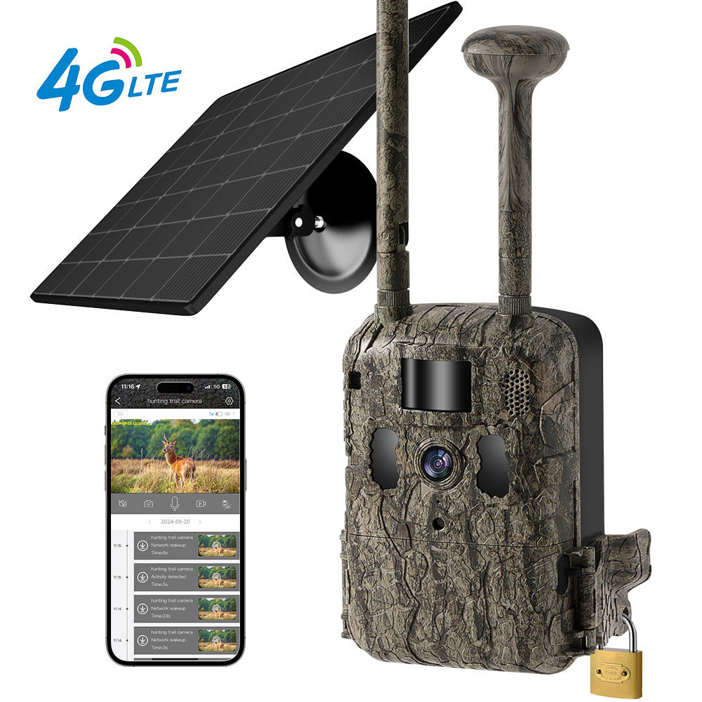 T6 4GソーラーLTEハンティングカメラ ノーグロー暗視ト - Outdoor Hunting Camera Wireless のレビューと価格