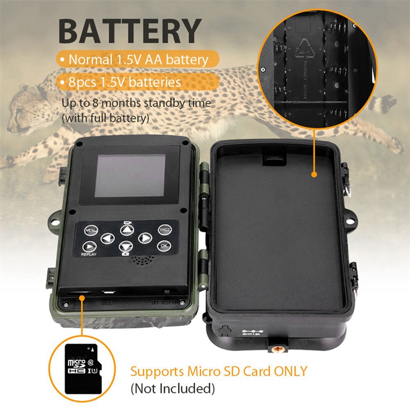 -801A 4K UHD 36MP 4G LTE ナイトビジ - Outdoor Hunting Camera Wireless のレビューと価格