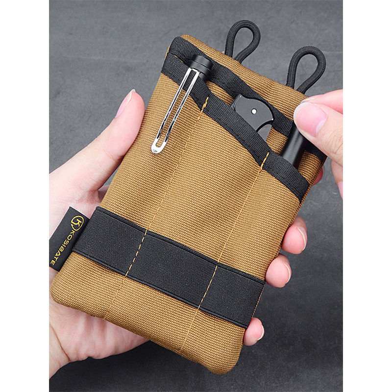 戦術 EDC ポーチ財布バッグミニウエストファニーバッグカー - Hunting Outdoors Card のレビューと価格