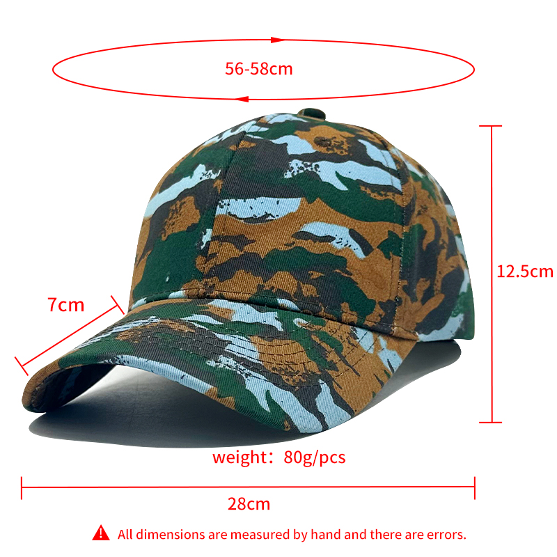 カスタム刺繍ロゴ入り無地野球帽 アウトドアスポーツ ジャング - Outdoor Hunting Logo のレビューと価格