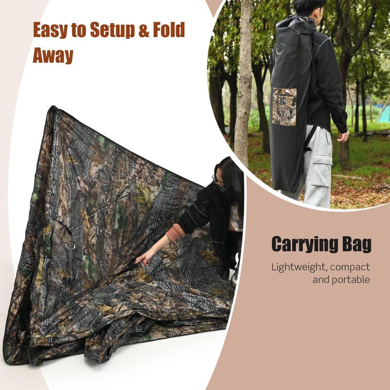 鹿やアンテロープ用の地釘と固定具付きポータブルハンティングブ - Hunting & Outdoor Supplies Carterton Reviews のレビューと価格
