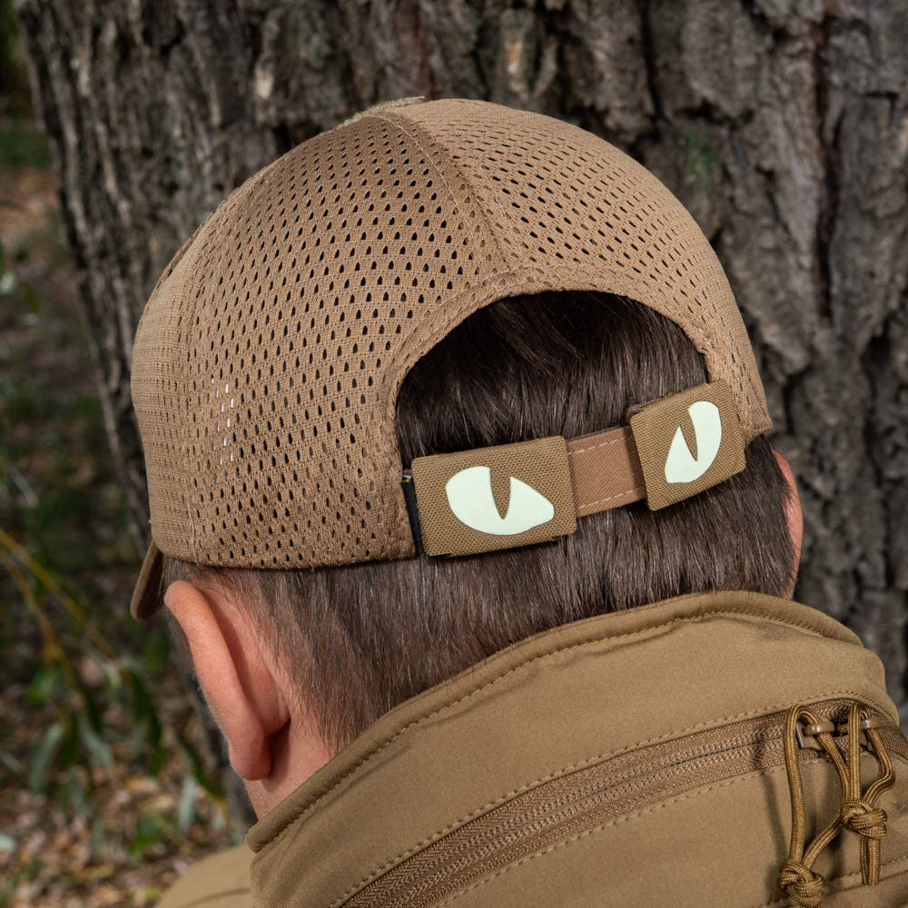 戦術的なミリタリーコンバットパッチ,キャッツアイパターン,暗 - Hunting Blind Fabric のレビューと価格