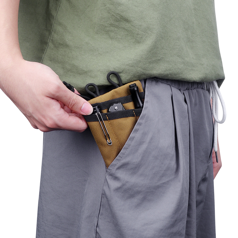 新しい戦術的な EDC モールポーチミニ財布カードキーベルト - Outdoor Hunting News のレビューと価格