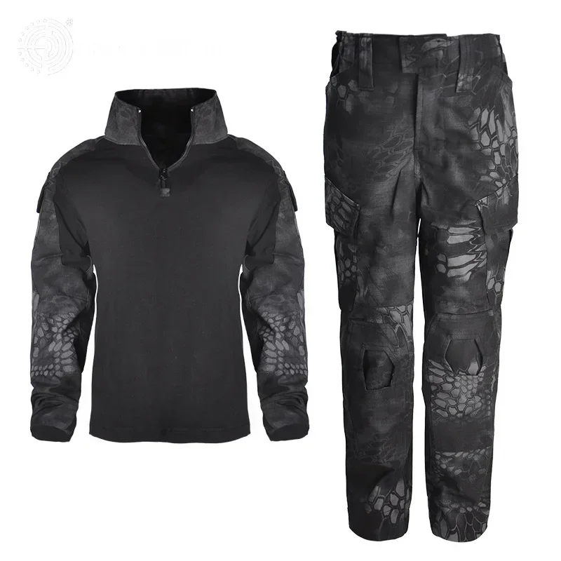 子供のための戦術的なユニフォームセット,狩猟服,ハイキングジ - Hunting Outdoor Jacket のレビューと価格