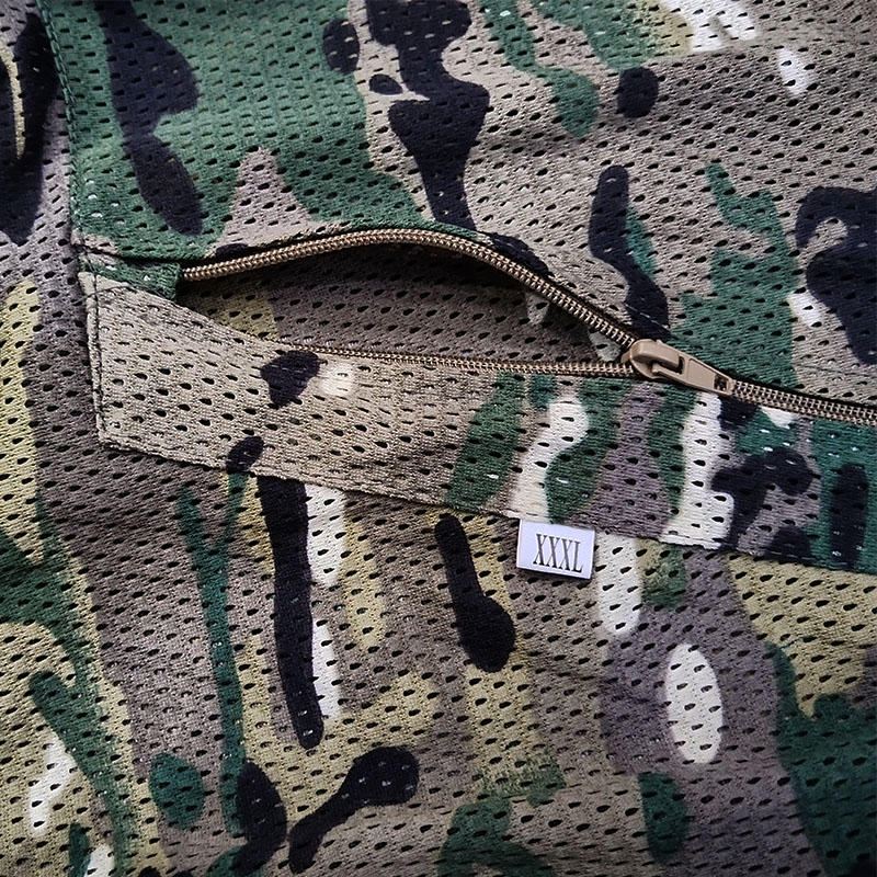 タクティカルフーディスーツ カモメッシュ ハイキングハンティ - Hunting Outdoor Jacket のレビューと価格