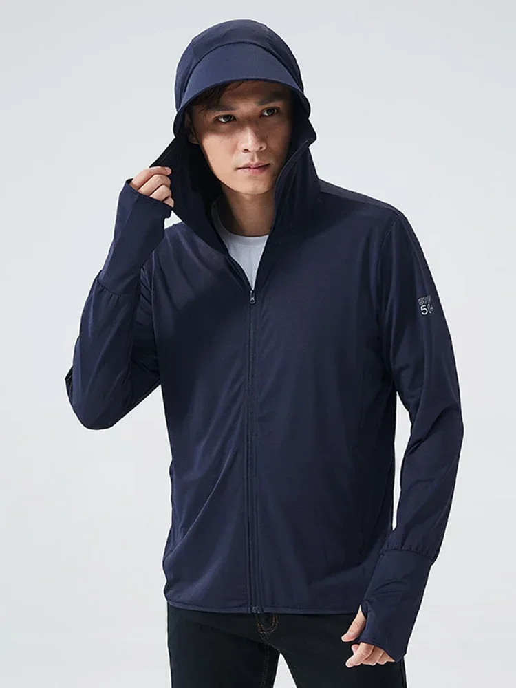 夏用UPF50+ UVカットフード付きスキンウィンドブレーカ - Hunting Outdoor Jacket のレビューと価格