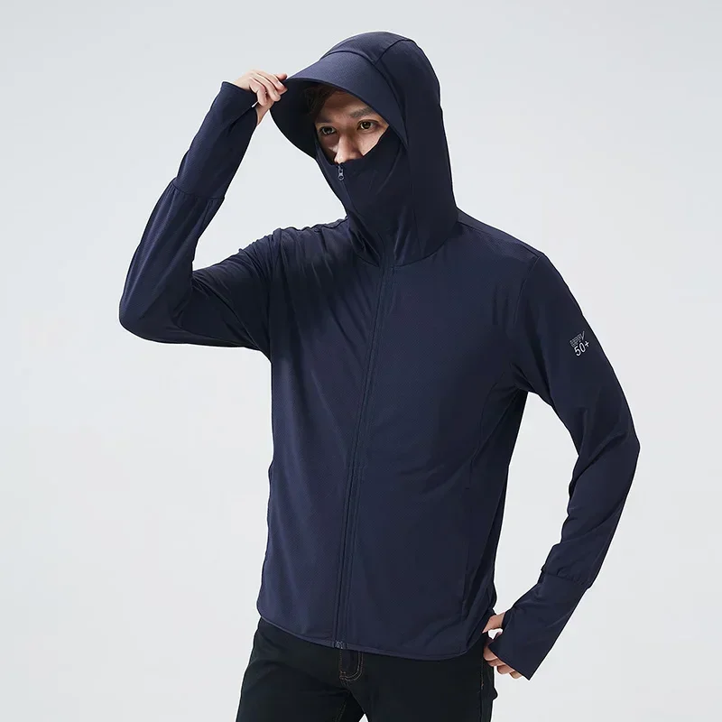夏用UPF50+ UVカットフード付きスキンウィンドブレーカ - Hunting Outdoor Jacket のレビューと価格