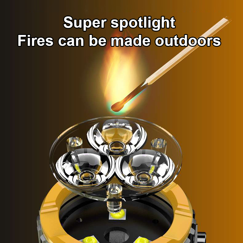 超強力スポットライト点火懐中電灯ミニ懐中電灯強力な磁石ミニ  - Outdoor Hunting Lights のレビューと価格