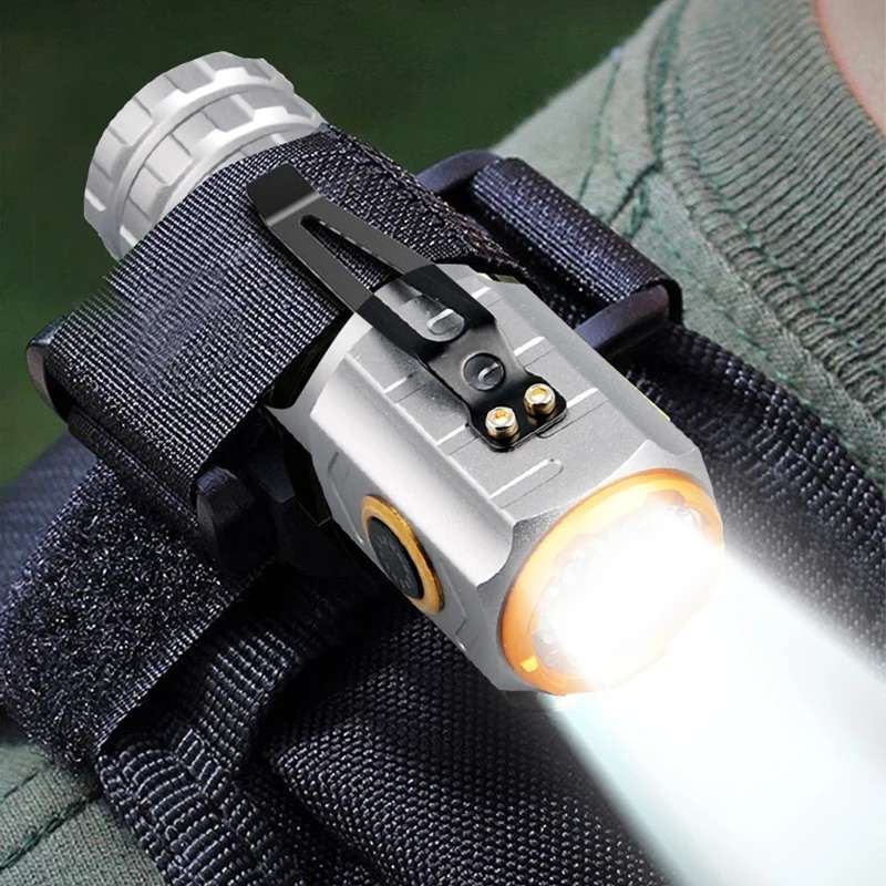 超強力スポットライト点火懐中電灯ミニ懐中電灯強力な磁石ミニ  - Outdoor Hunting Lights のレビューと価格