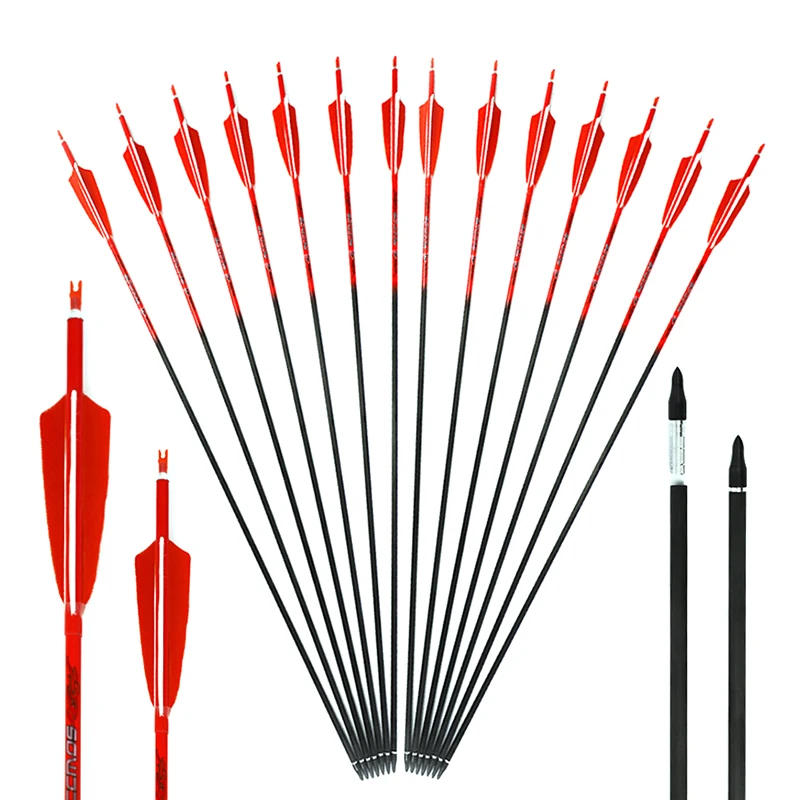 6本/12本/24本入り ID6.2mm 純カーボン矢シャフ - Arrow Carbon Shaft のレビューと価格