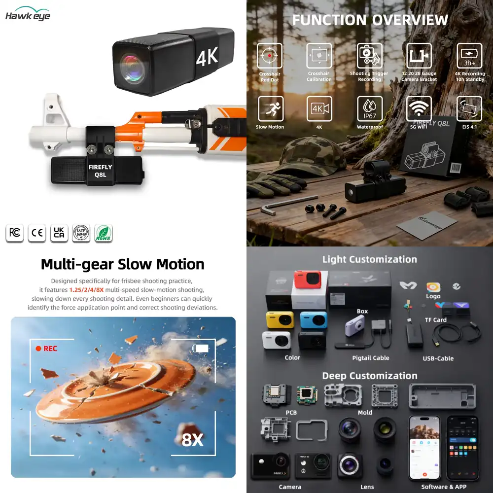 OEM 4Kハンティングカメラ Firefly Q8 5G  - Outdoor Hunting Camera Wireless のレビューと価格