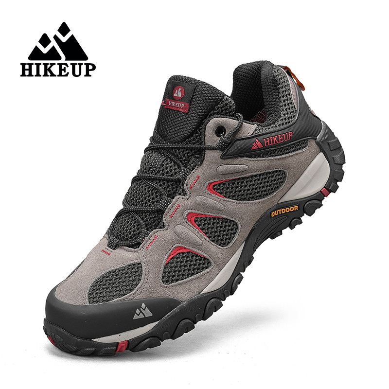Hikeup-滑り止めの耐摩耗性のメンズアウトドアシューズ, - Outdoor Hunting News のレビューと価格