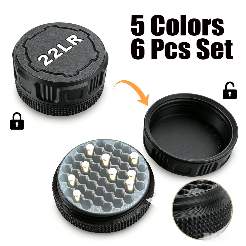 6個入り弾薬収納ボックス .22LR 55発弾薬ケース 弾丸 - Hunting & Outdoor Supplies Carterton Reviews のレビューと価格