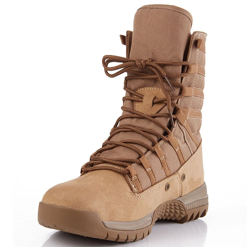ホットタクティカルEU 38-46ハイチューブデザートブーツ - Outdoor Hunting Youtube のレビューと価格