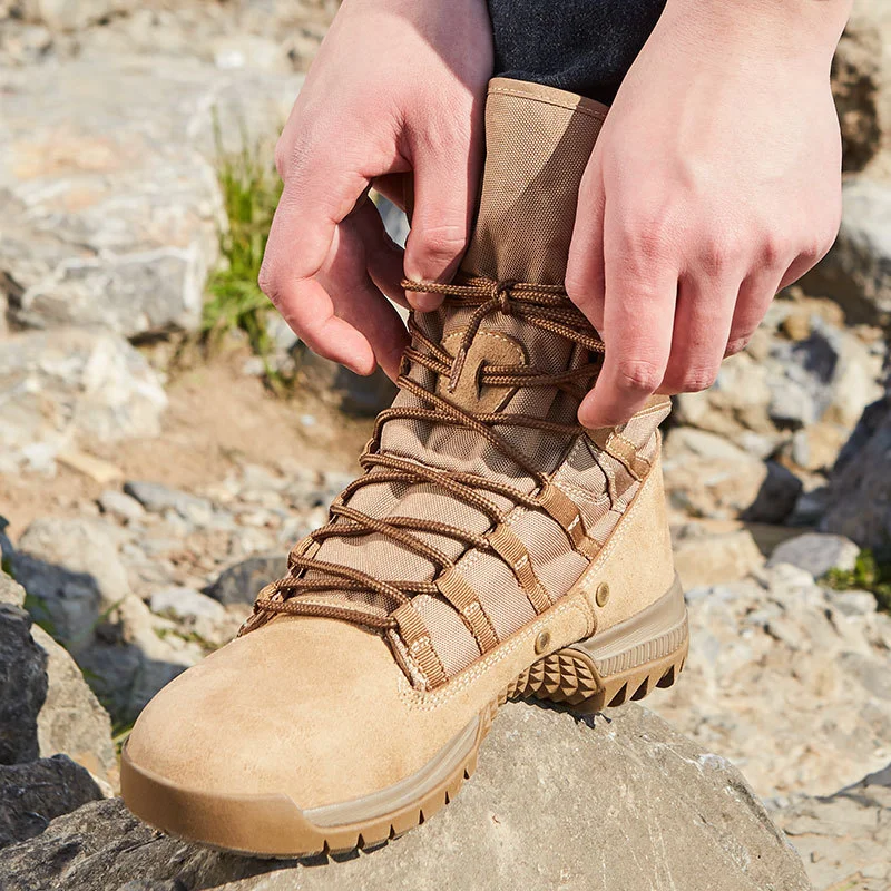 ホットタクティカルEU 38-46ハイチューブデザートブーツ - Outdoor Hunting Youtube のレビューと価格