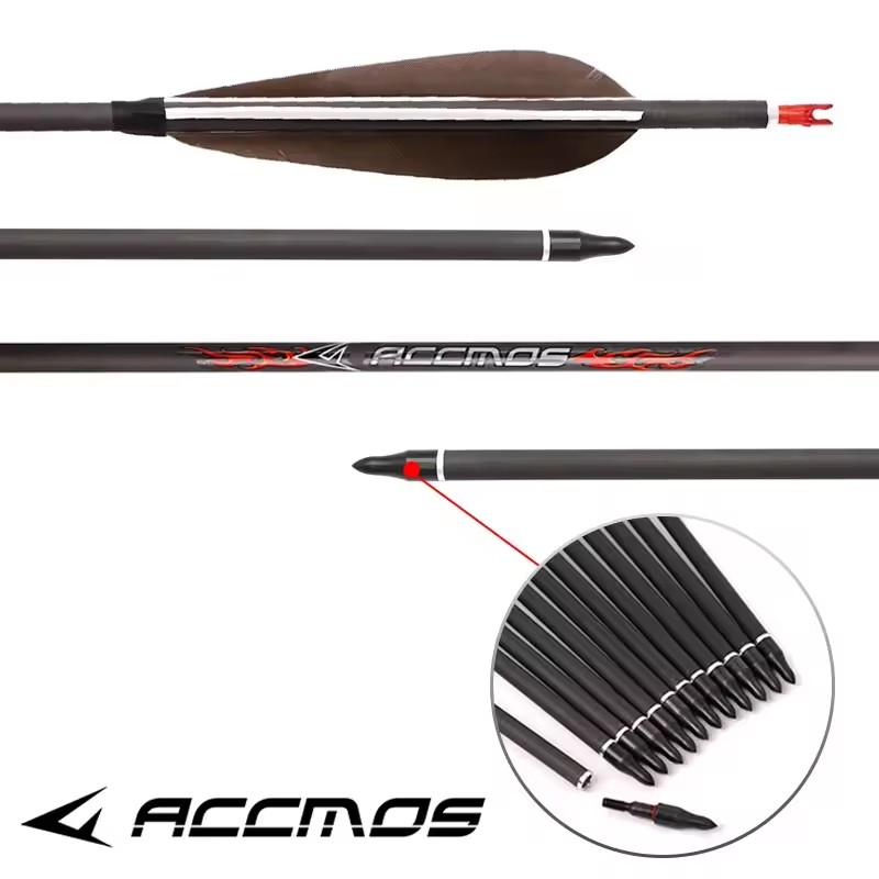 リカーブおよびコンパウンドボウハンティング用のピュアカーボン - Arrow Carbon Shaft のレビューと価格