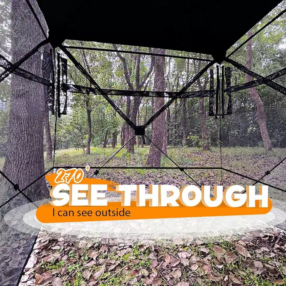 バードウォッチングテント ワンウェイ 270 °   透明視 - Outdoor Hunting Tent のレビューと価格