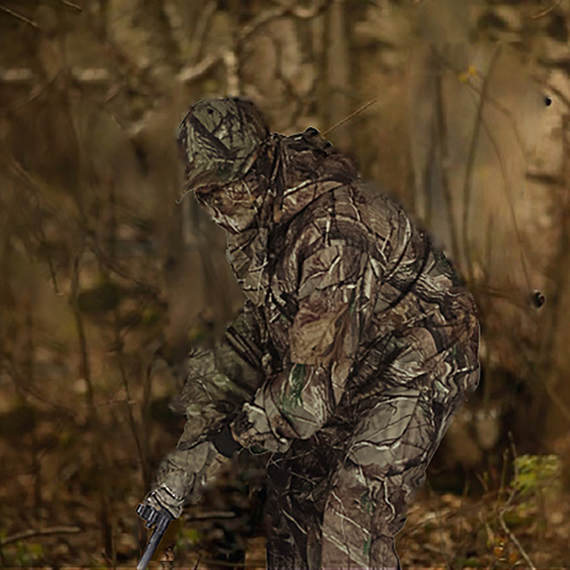 メンズバイオニックカモフラージュリーフスナイパースーツ,トレ - Hunting Outdoor Jacket のレビューと価格