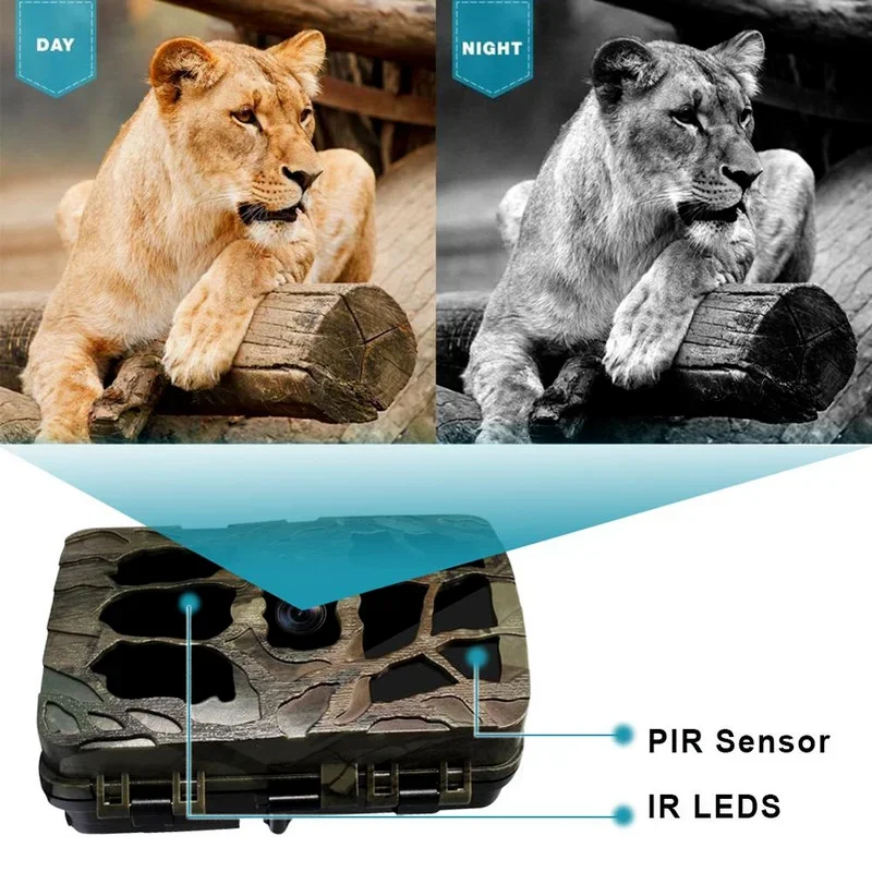 防水赤外線暗視カメラ,1080p,4K (h982),暗視機 - Outdoor Hunting Camera Wireless のレビューと価格