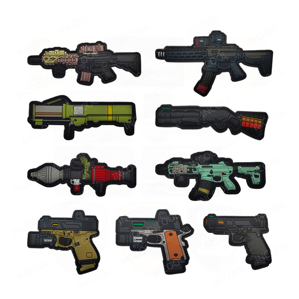 3D PVC ラバーガンパッチ AK47 フックパッチ刺繍タ - Hunting Blind Fabric のレビューと価格