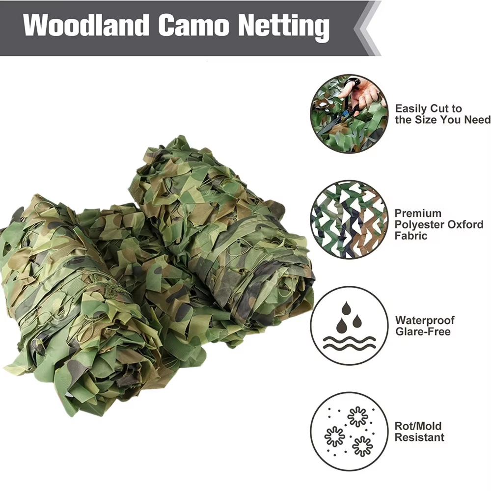 迷彩ネット屋外キャンプ日よけメッシュカモフラージュネット狩猟 - Outdoor Hunting Tent のレビューと価格