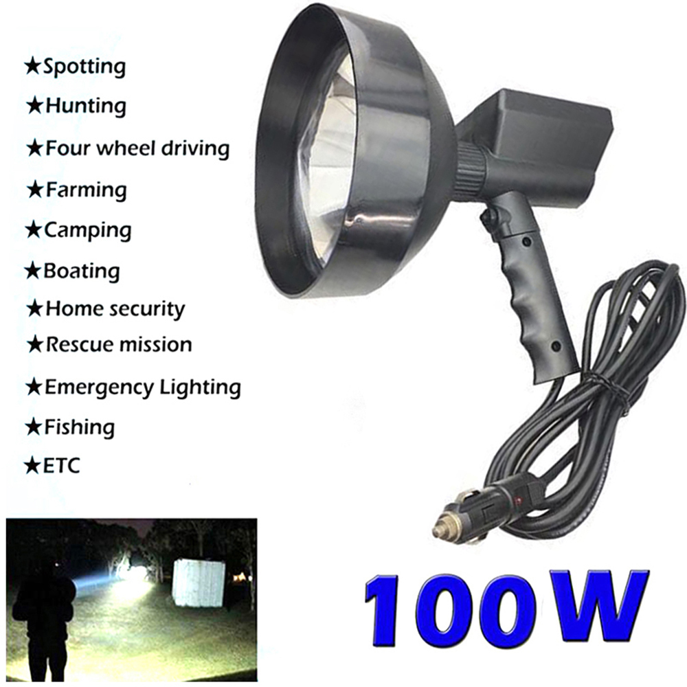 35 ワットハンドヘルドライトリモート狩猟サーチライト 10 - Outdoor Hunting Lights のレビューと価格