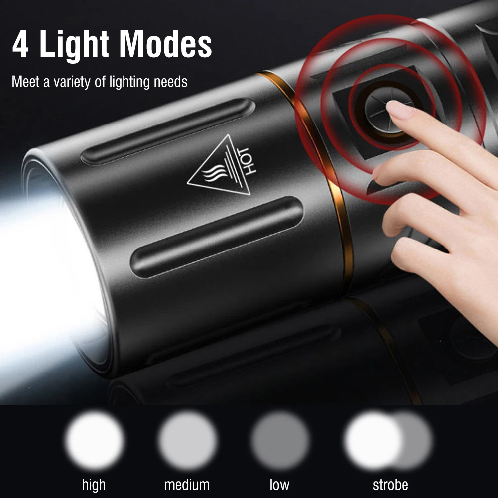 BORUiT 超高輝度 3000LM LED 懐中電灯 26 - Outdoor Hunting Lights のレビューと価格