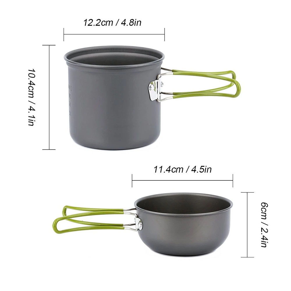 キャンプ調理器具キット ストーブ付き アウトドアクッキングセ - Outdoor Hunting Kitchen のレビューと価格