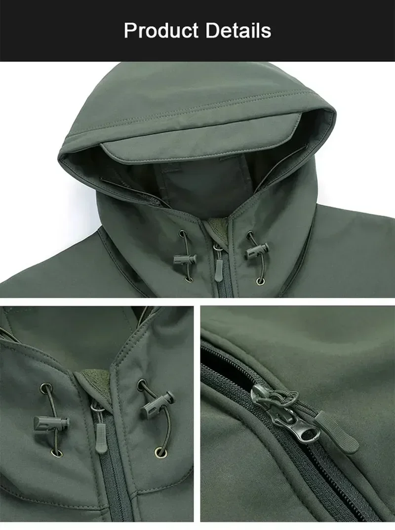 5XL 6XL CP 迷彩ソフトシェルアサルト、アウトドアス - Hunting Outdoor Jacket のレビューと価格